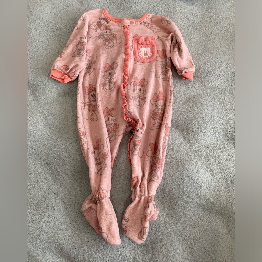 Disney Minnie Mouse Footer Pajamas
